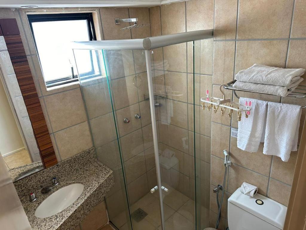 Flat with the sea view Appartement Fortaleza  Buitenkant foto